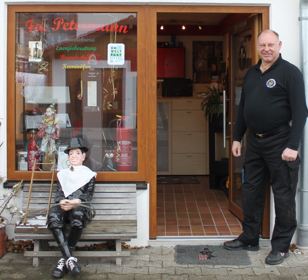 Ladenfront mit Harry klein